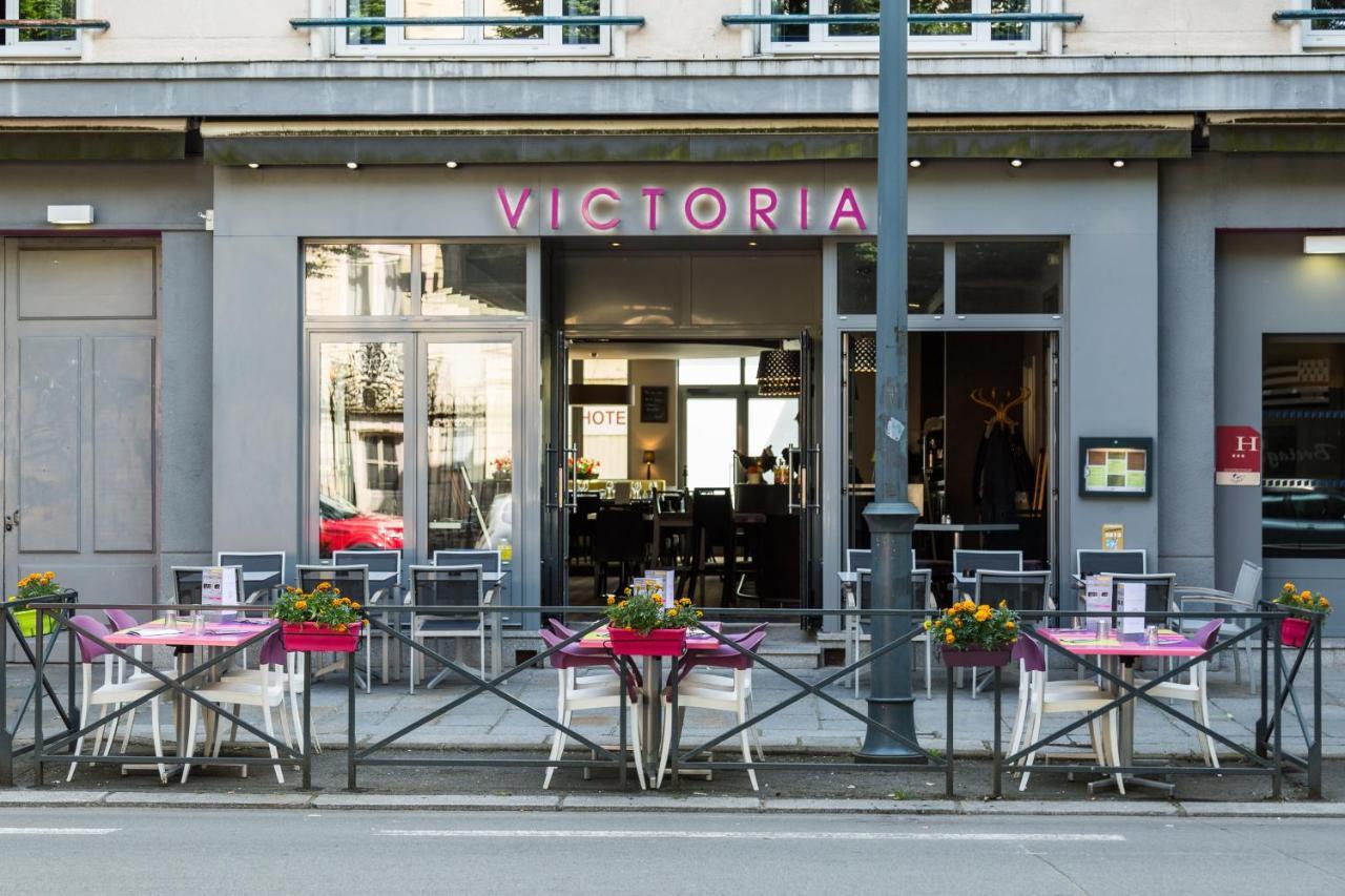 Hotel-Restaurant Le Victoria Rennes Exterior photo